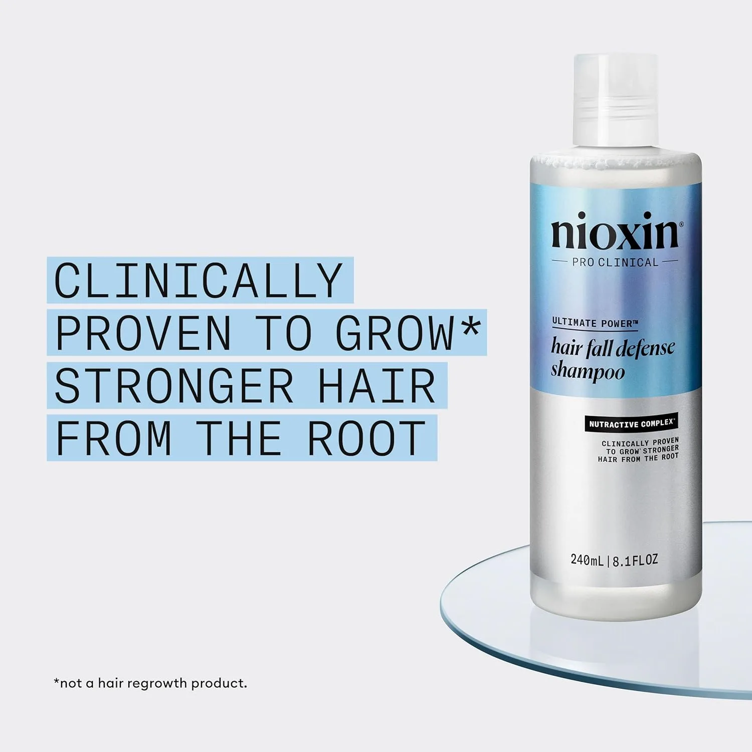 Шампунь Nioxin Hair Fall Defense 240 мл + интенсивный несмываемый уход для ежедневного применения Nioxin Hair Fall Defense 68 мл — фото 2