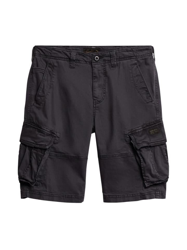 

Тканевые шорты Superdry, темно-серый