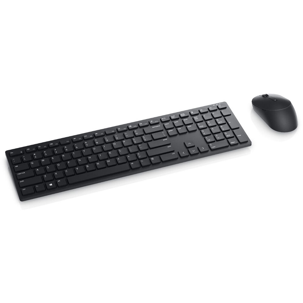 

Беспроводная клавиатура и мышь Dell KM5221W Pro (черный)