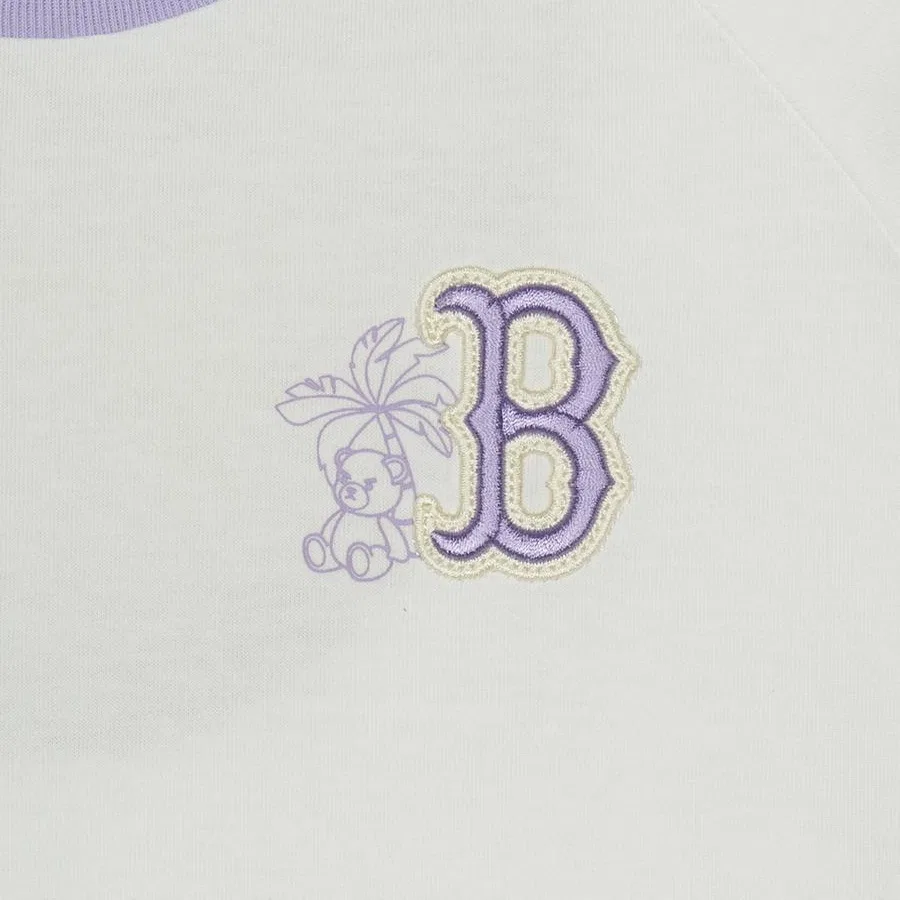 Футболка детская MLB KIDS Ivory White — фото 4