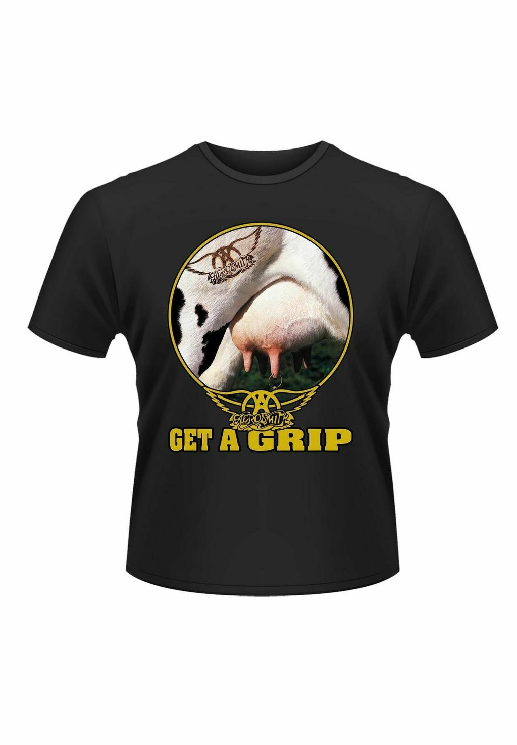 

Футболка с принтом AEROSMITH GET A GRIP rockshirts, черный