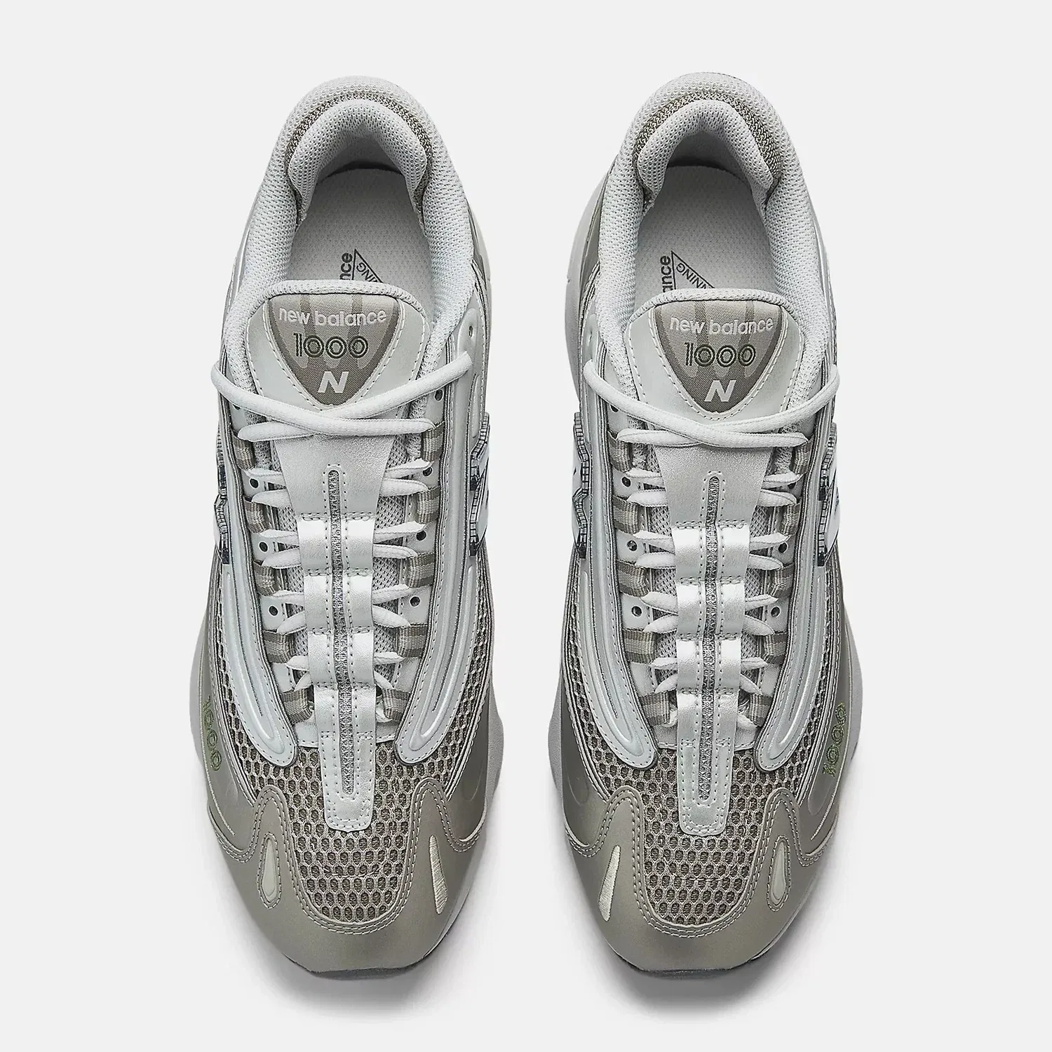 Мужские кроссовки New Balance M1000N Stone Silver Lifestyle Shoes RHS7503 — фото 4