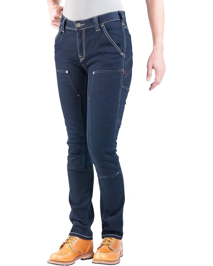 

Джинсы Dovetail Workwear Maven Slim, цвет Powerflex Indigo Denim