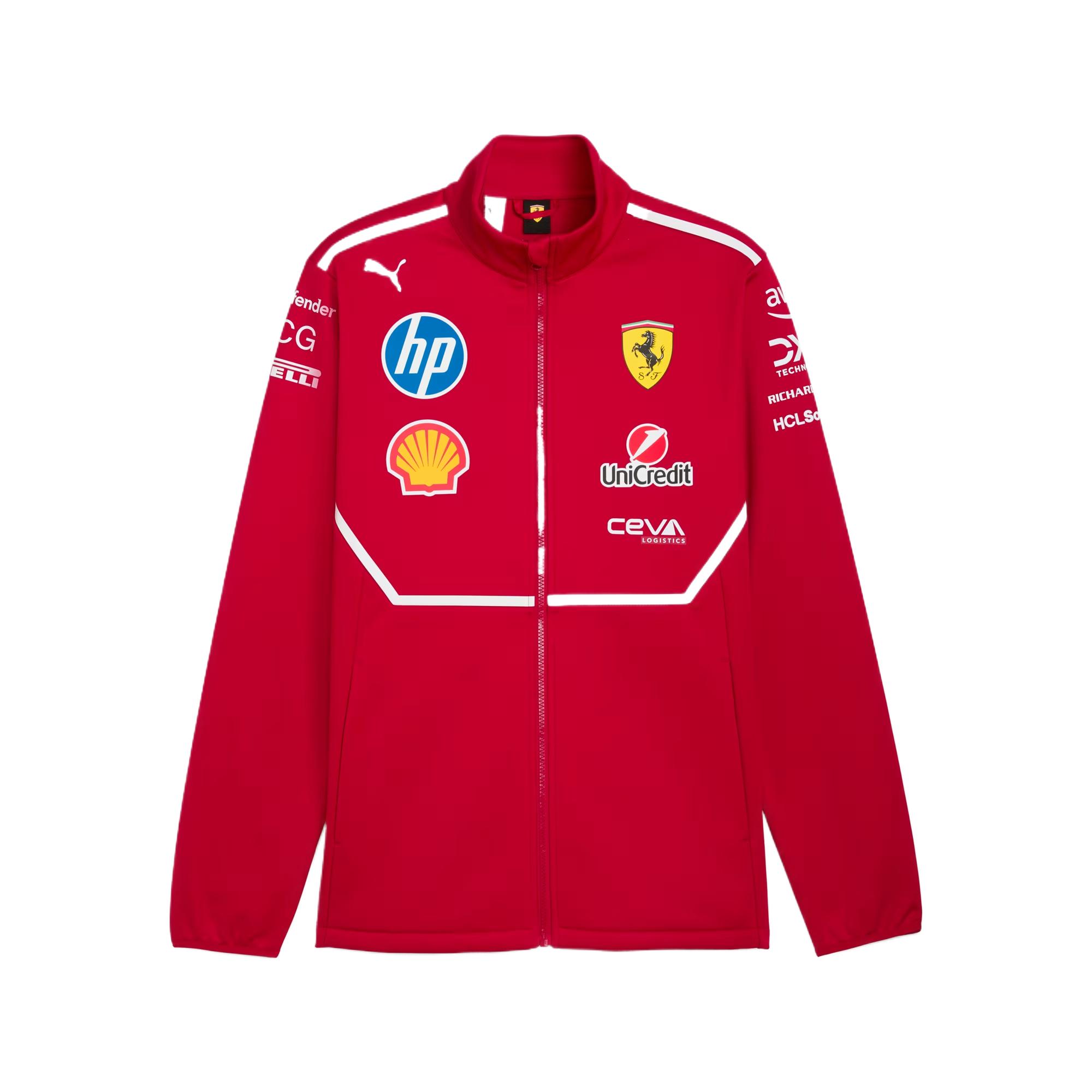 

PUMA Куртка Scuderia Ferrari Team мужская тёмная вишня, Dark Color Cherry