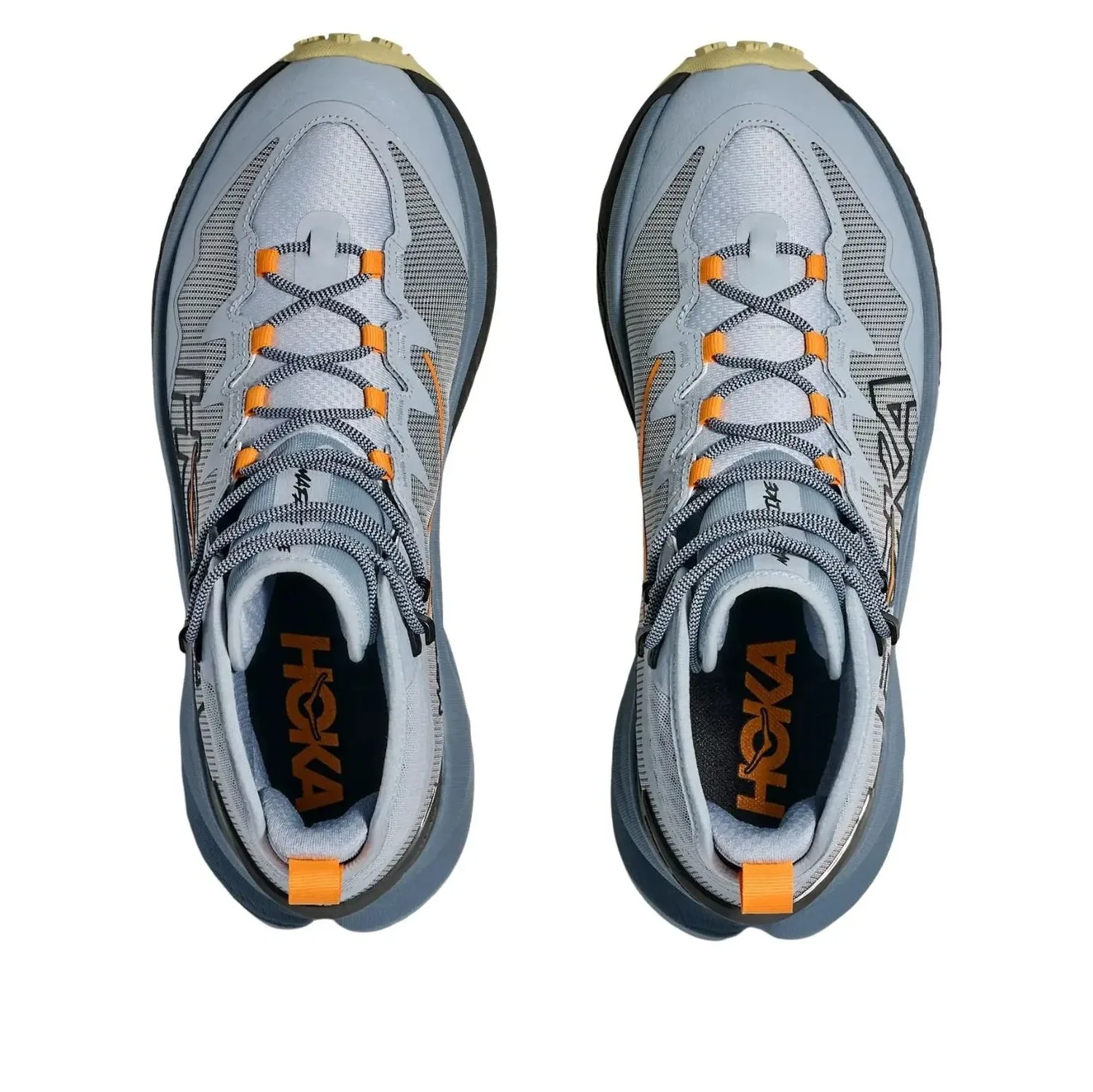 Кроссовки HOKA ONE ONE Mafate Hike 'Mineral Blue Tumeric' — фото 3