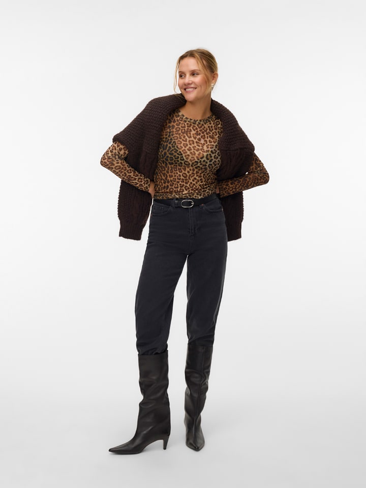 

Vero Moda Блузка светло-коричневого/коричневого цвета