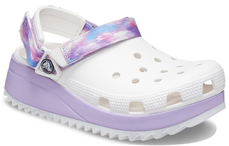 Сандалии Crocs Classic Casual Unisex White Purple Sandals 'White Purple', белый — фото 4