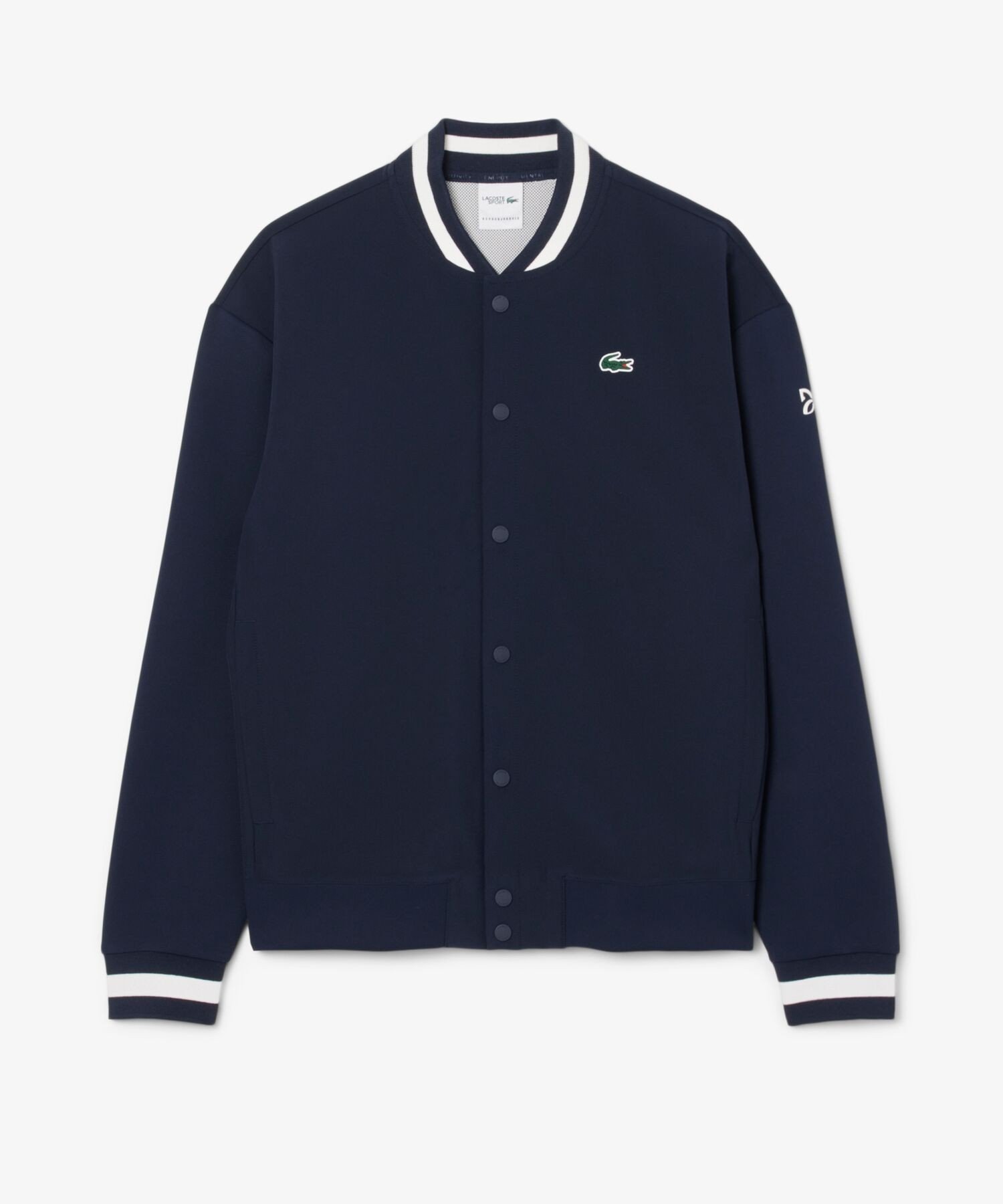 Техническая куртка-бомбер Новака Джоковича LACOSTE, Navy — фото 4