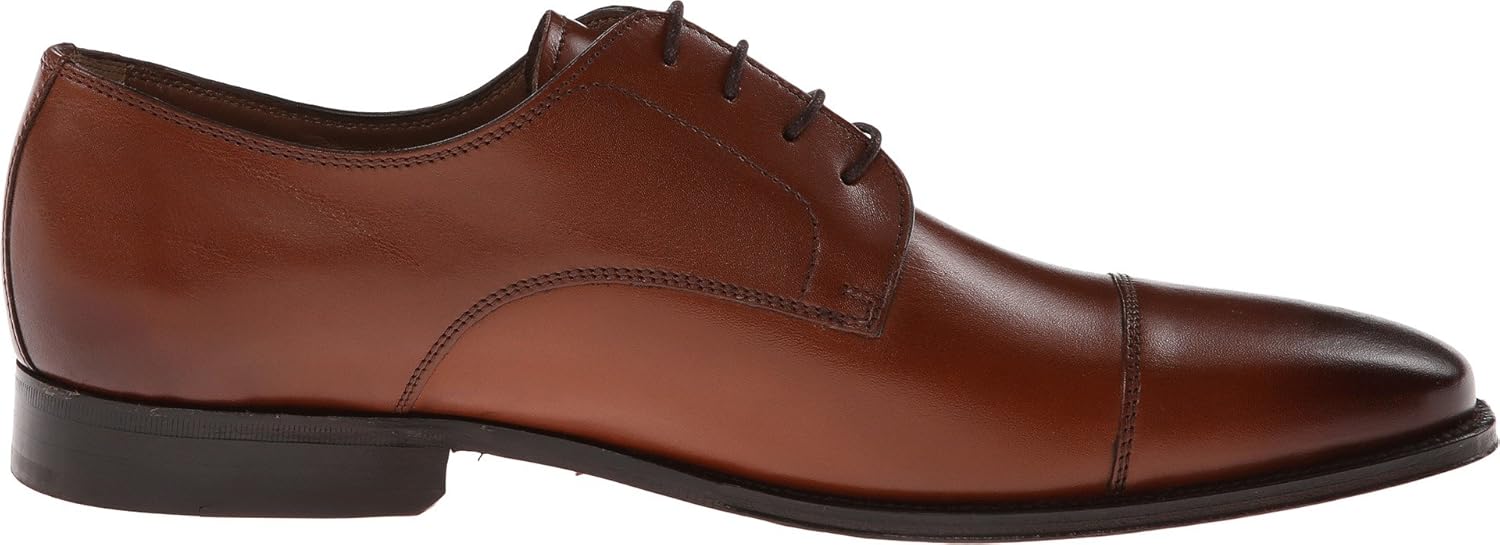 Мужские оксфорды Florsheim Classico с классическим носком, Cognac — фото 3