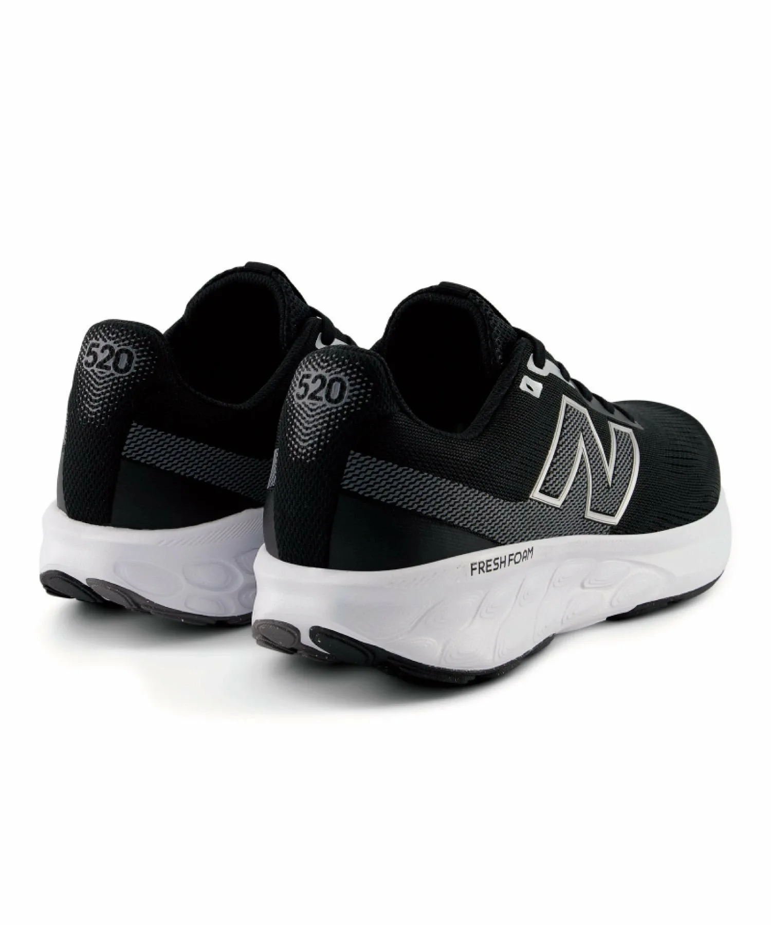 Мужские кроссовки NB M520 2E LK9 New Balance, Black/White — фото 4