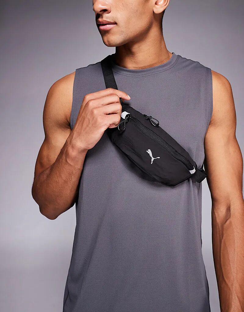 

Сумка-пояс Puma PR Classic Running Waist Bag черного цвета