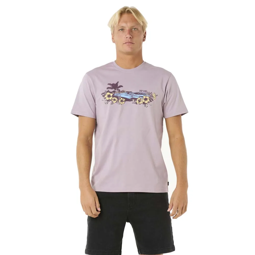 

Футболка с коротким рукавом Rip Curl Surf Paradise, фиолетовый