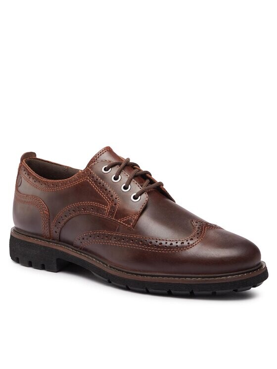 

Полуботинки Clarks, коричневый