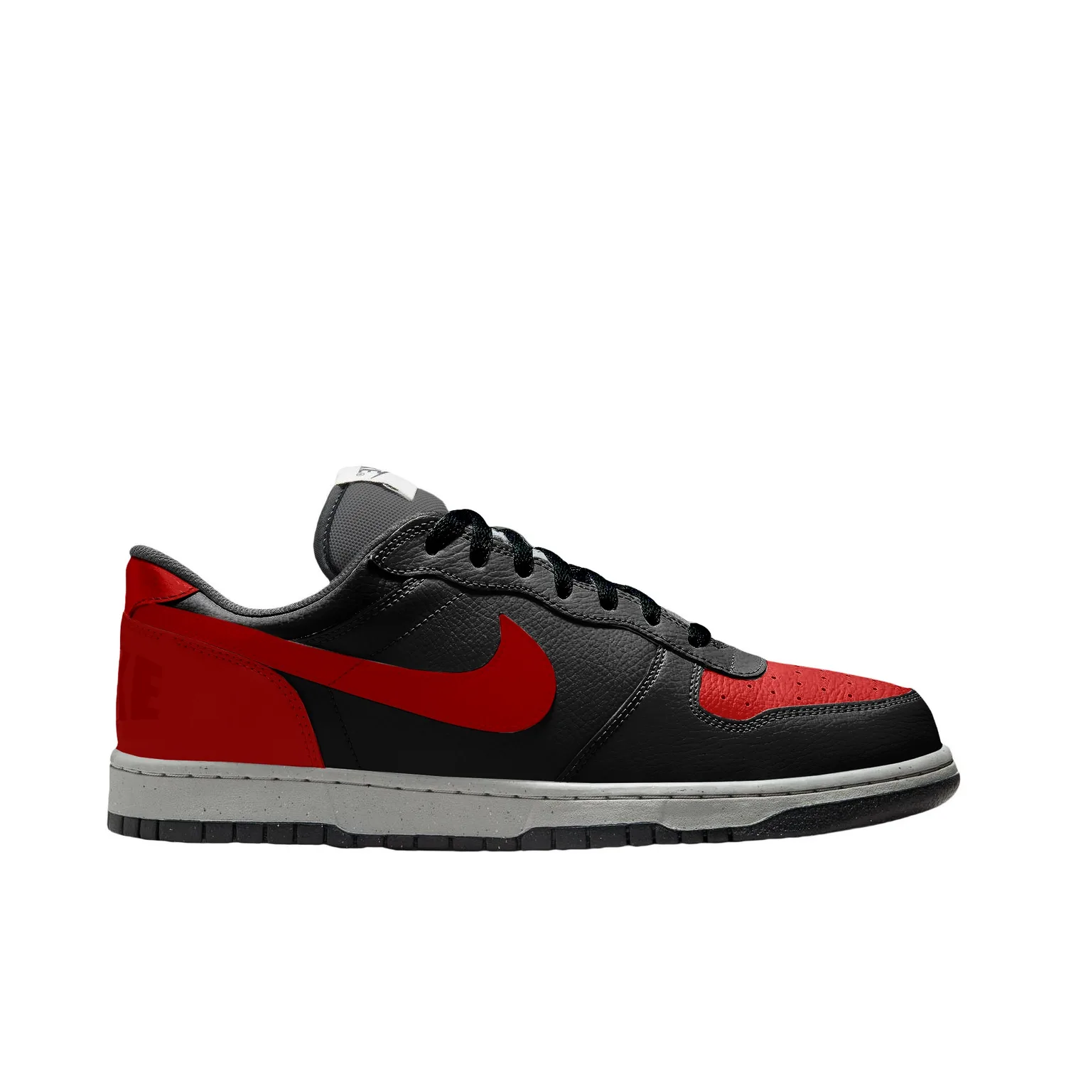 Nike Big Scarlet Abrasion Resistant Slip Resistant Low top Skateboard Shoes мужские черно-красные — фото 3