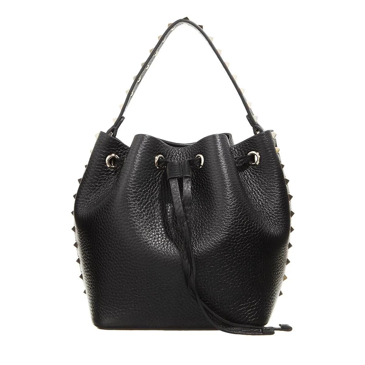 

Сумка ведро rockstud nero Valentino Garavani, черный