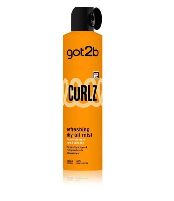 Сухой масляный спрей GOT2B Curlz для вьющихся волос, 200 мл Got2B