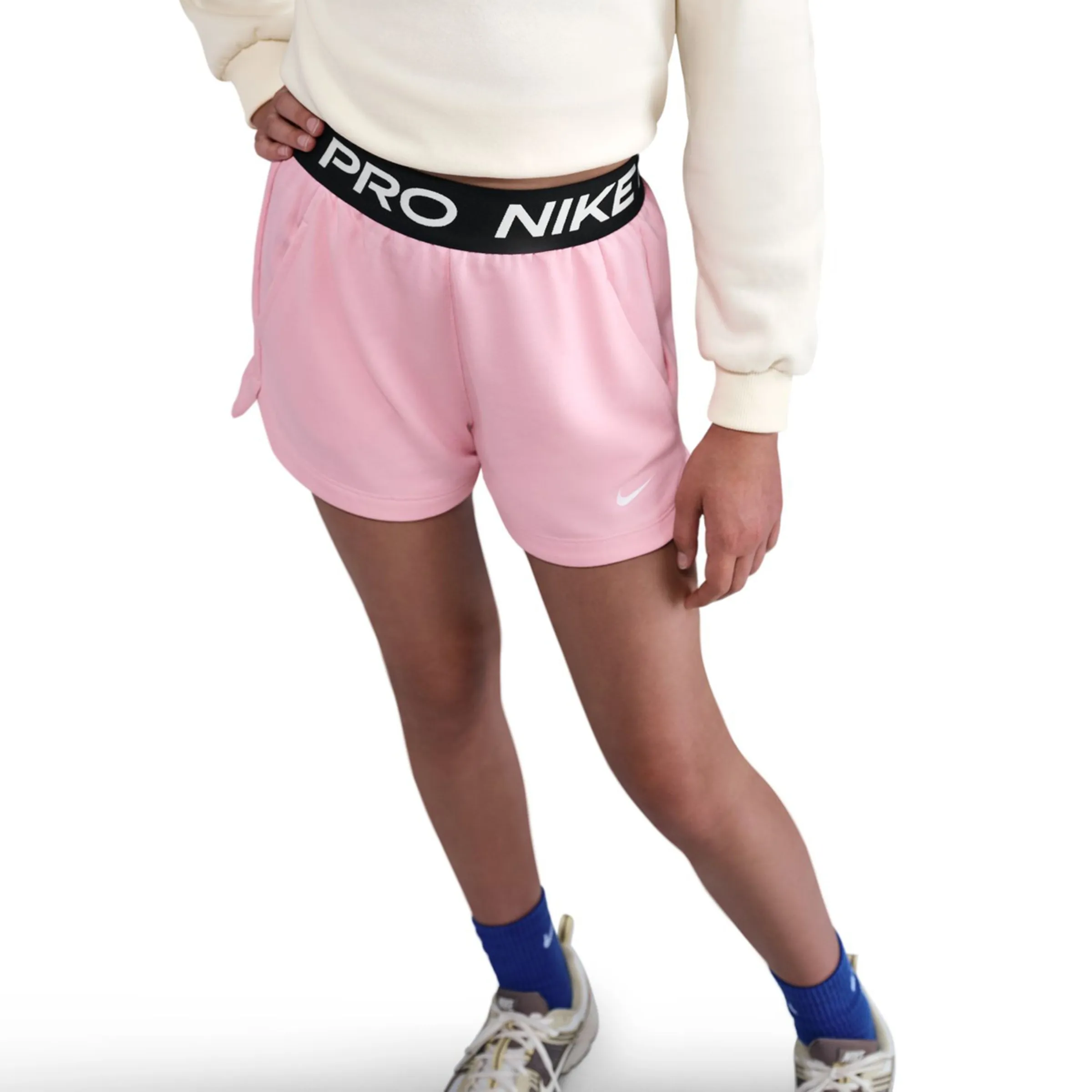 

Детские шорты Pro Dri-FIT Fleece Nike, розовый