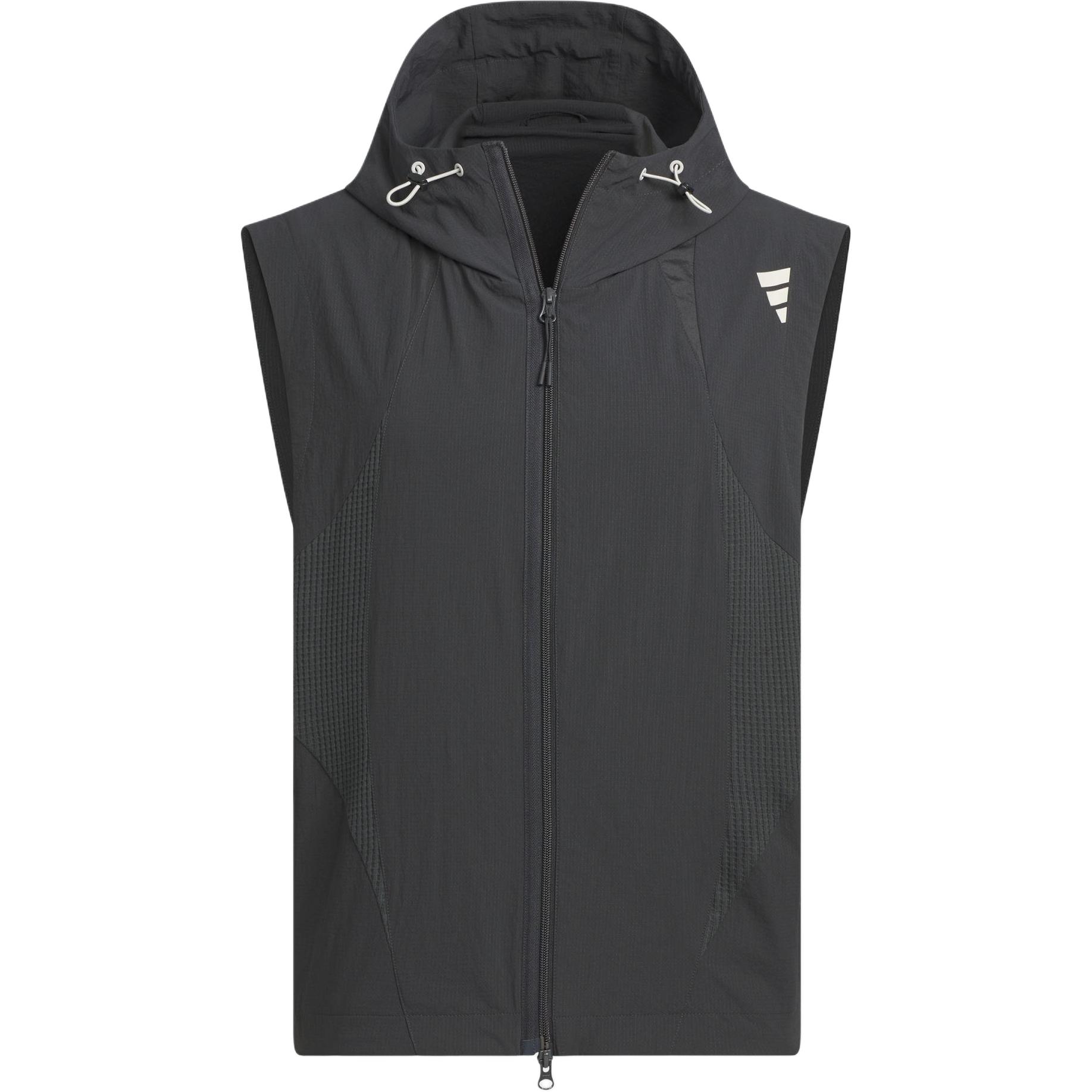 

Футуристический стиль Тканый жилет Мужской Угольно-черный Adidas