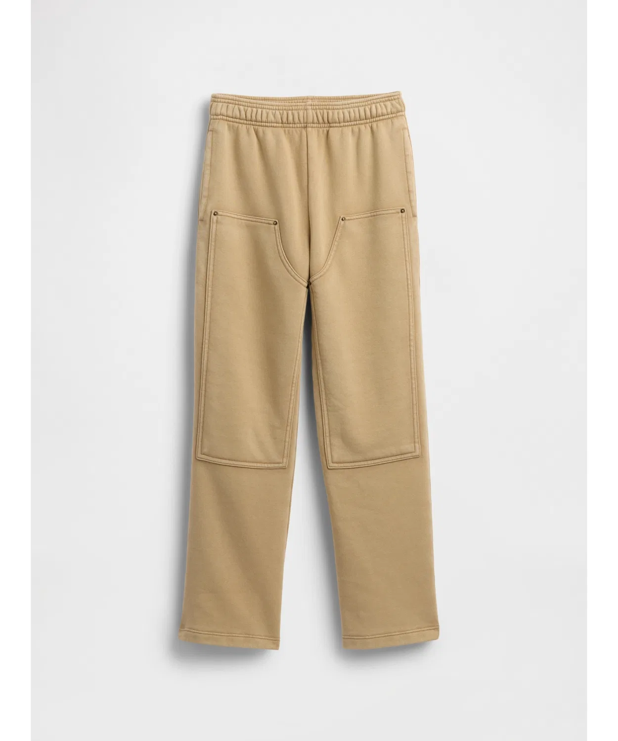 Спортивные штаны утилити Relaxed Fit Vintage Soft для детей, бежевый, Gap — фото 4