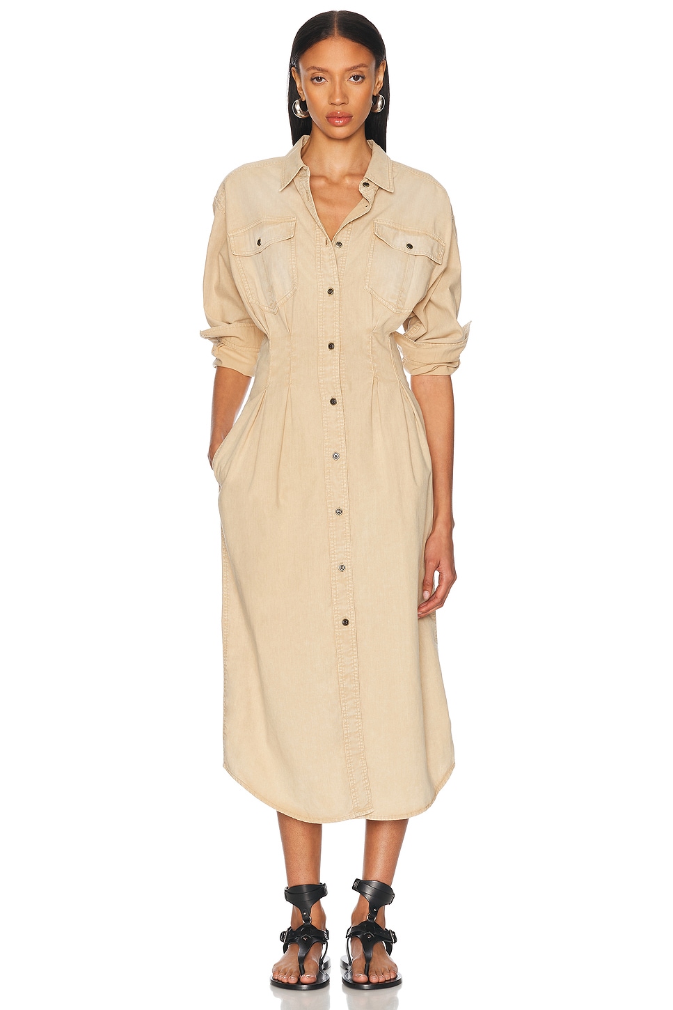 

Платье Nolwen Isabel Marant Etoile, BEIGE