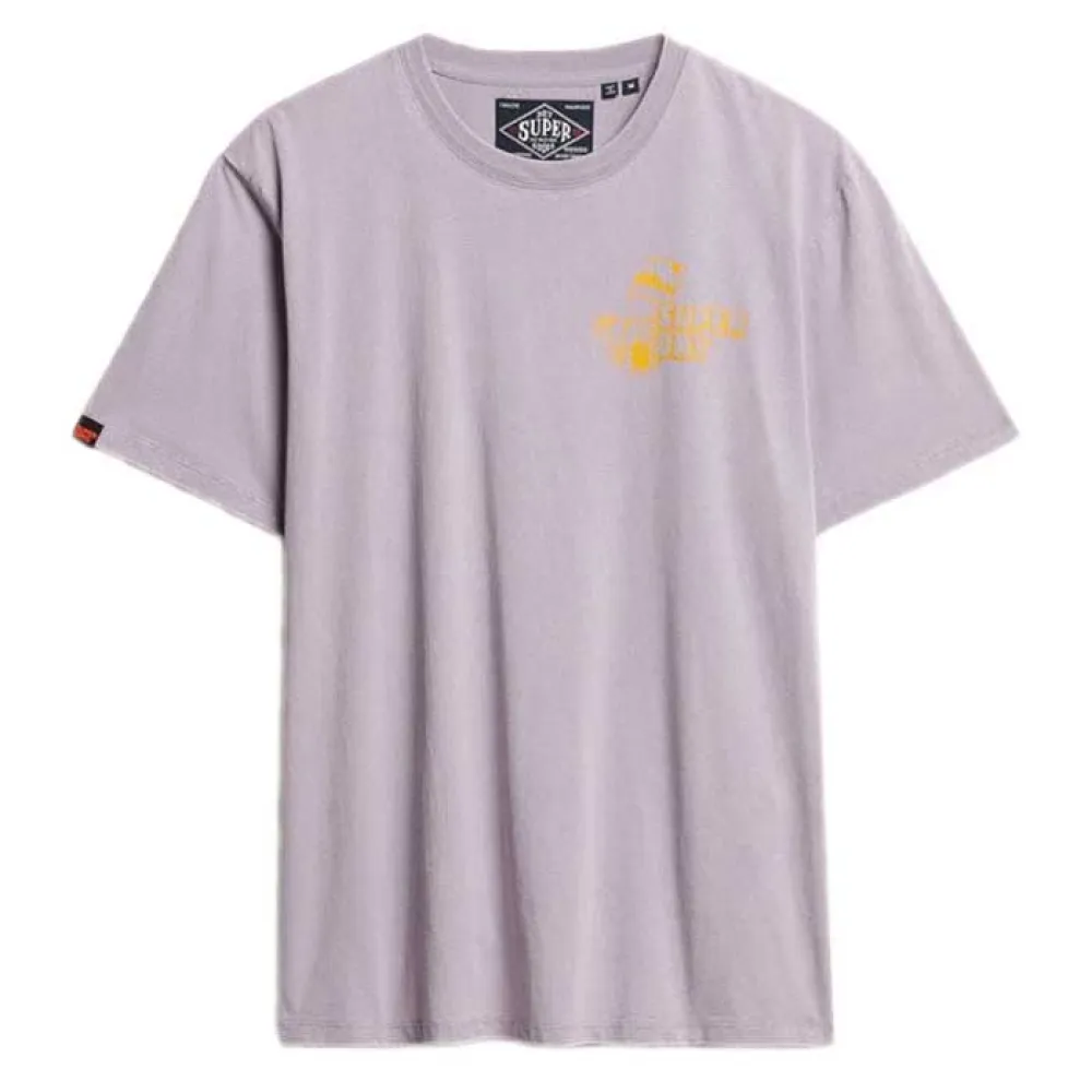 

Футболка с коротким рукавом Superdry Trade Tools Oversize, фиолетовый