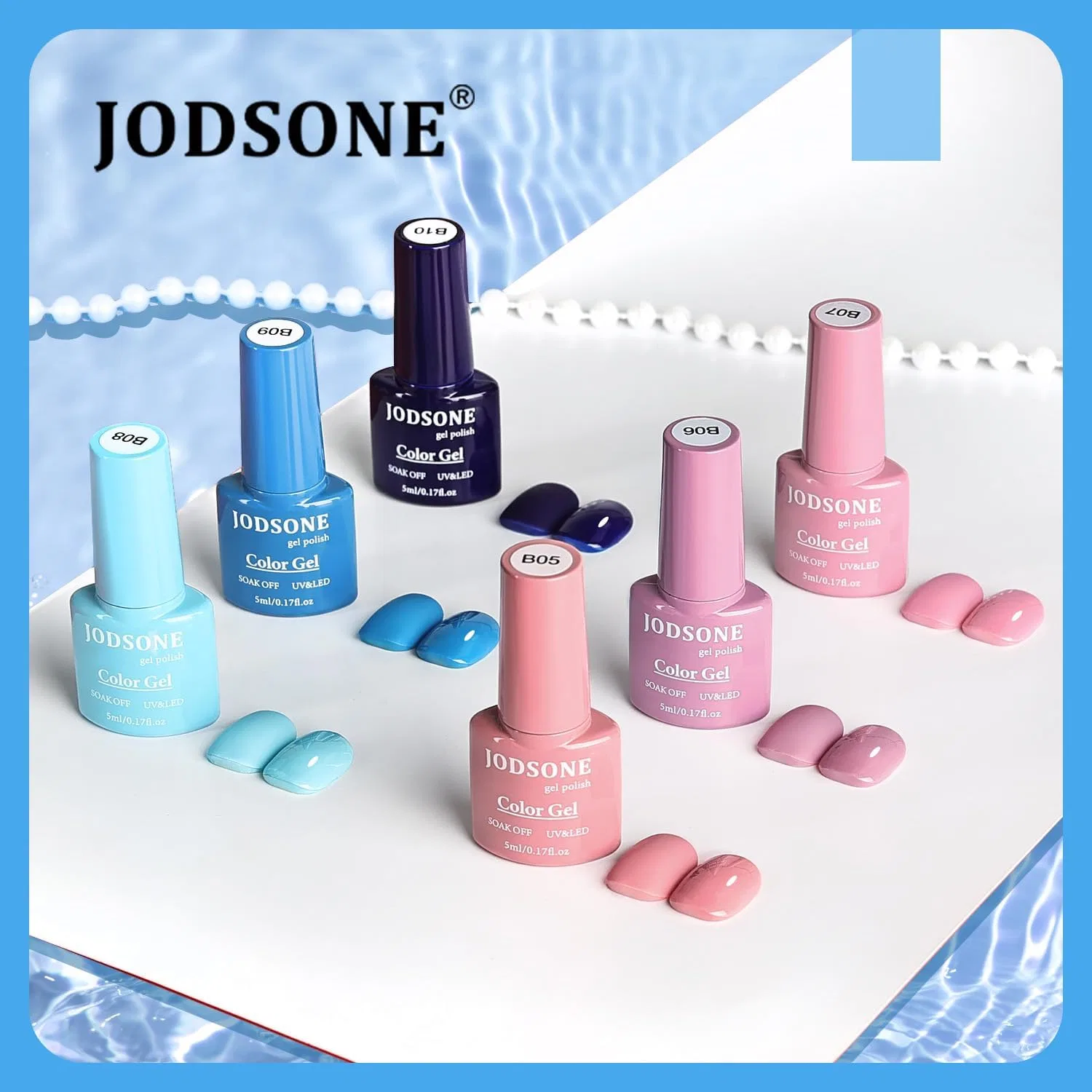 Набор гель-лаков JODSONE 32 цвета с УФ-лампой Jodsone, 32Color-Suno5 — фото 2