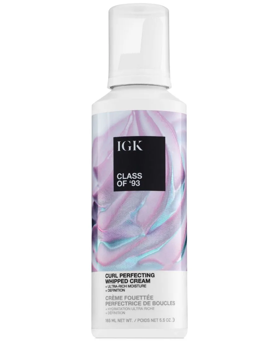 IGK Hair Взбитые сливки для совершенствования локонов Class Of '93