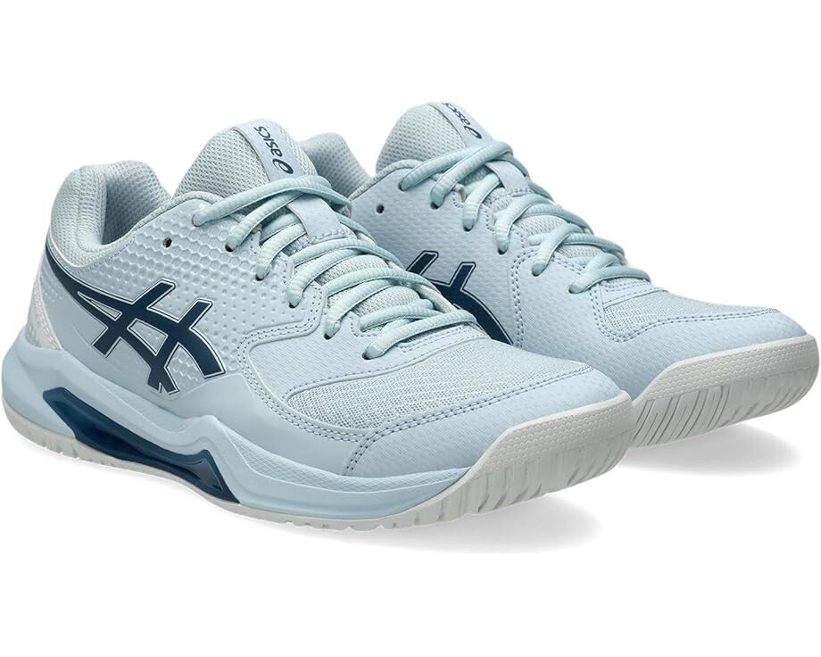 

Кроссовки ASICS GEL-Dedicate 8 Pickleball, цвет Cool Grey/Vintage Indigo