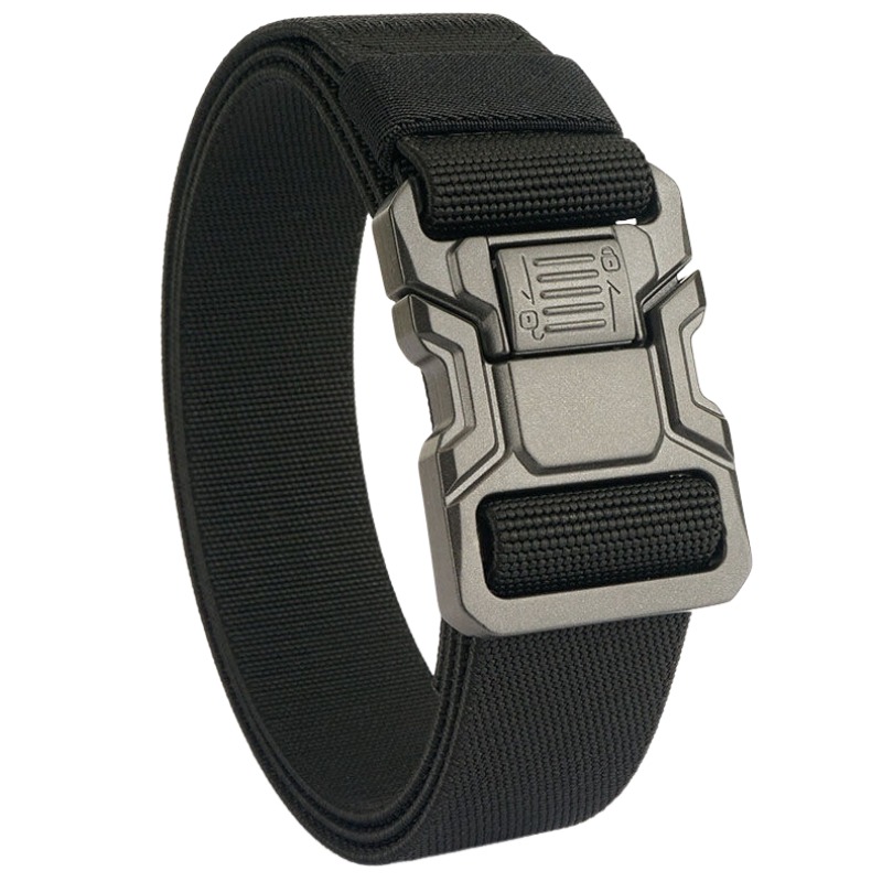 

Ремень мужской из полиэстера 3,8 см WARRIOR, черный