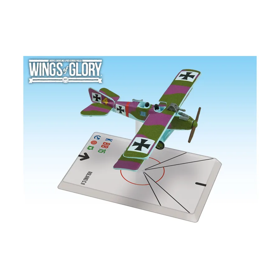 

Роланд C.II - Luftsreitkrafte, Wings of Glory - WWI Miniatures - Airplane Packs - Series V (1:144)