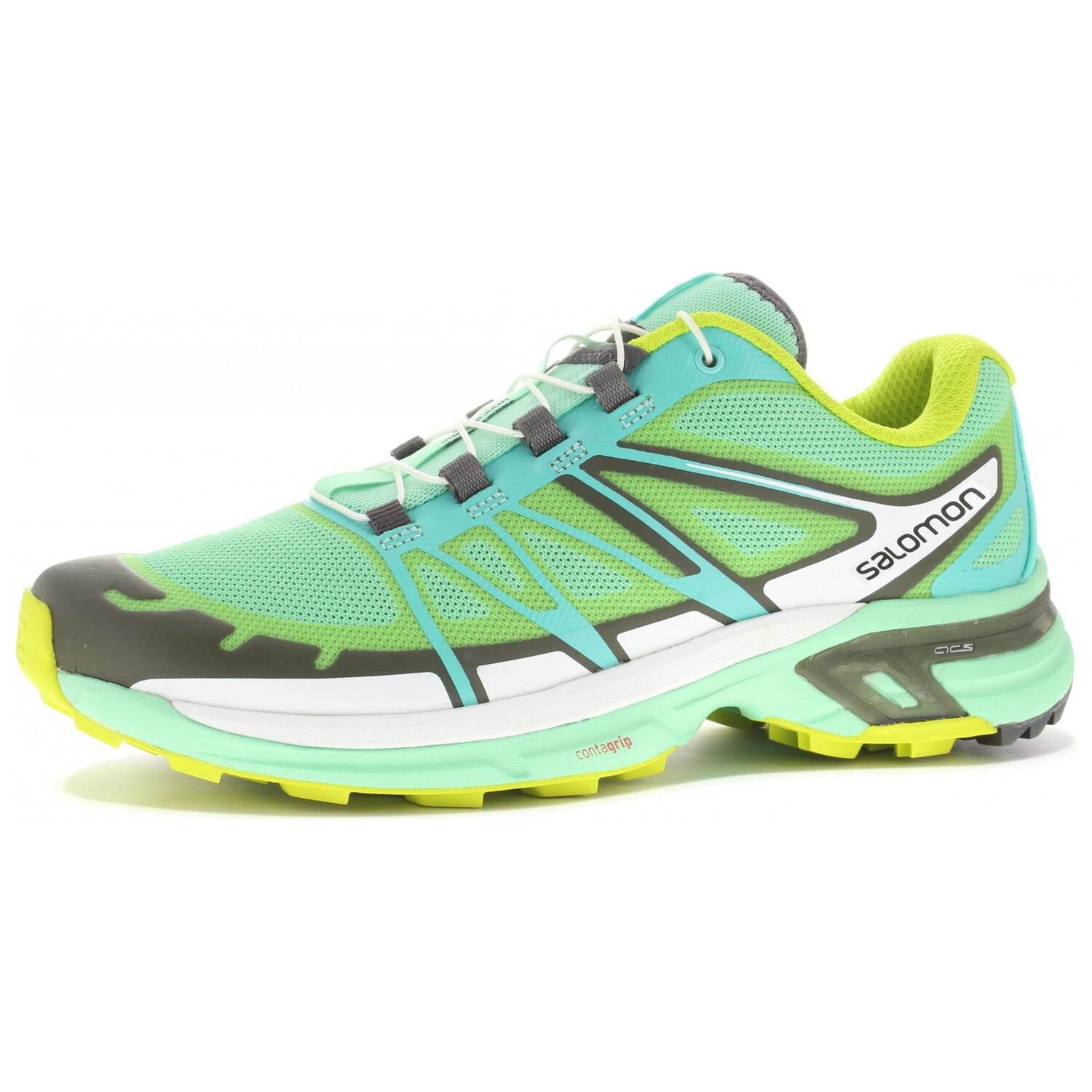 

Кроссовки XT-Wings женские с низким верхом, зеленые/черные Salomon