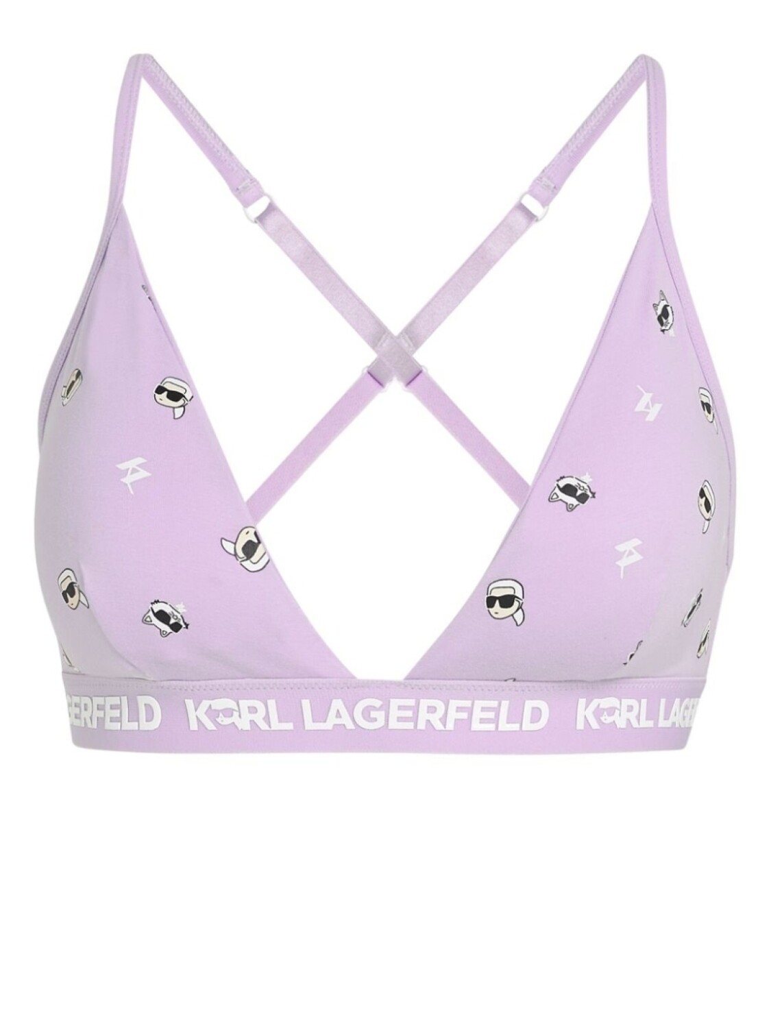

Karl Lagerfeld бюстгальтер-бралетт Ikonik 2.0, розовый