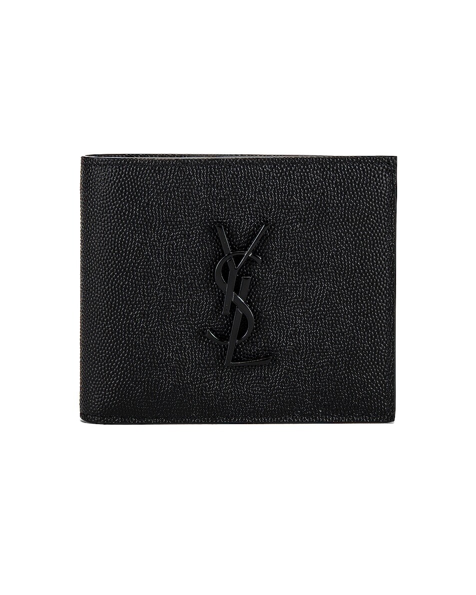 

Кошелек Saint Laurent East West Monogram, черный