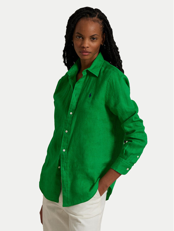 

Рубашка классического кроя 211970730009 Polo Ralph Lauren, зеленый
