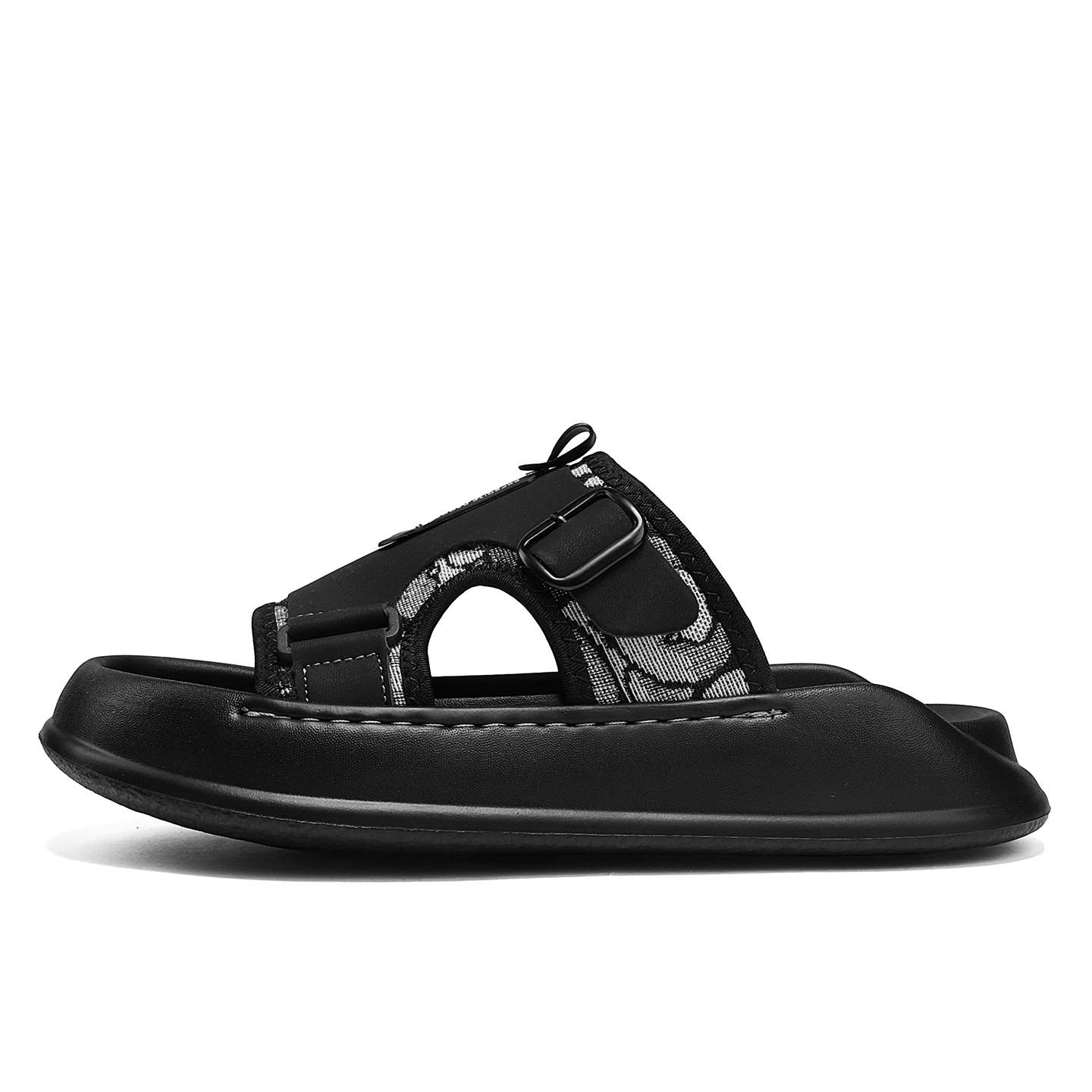 

Тапочки-слайды мужские с защитой от запаха LONGYING, Black