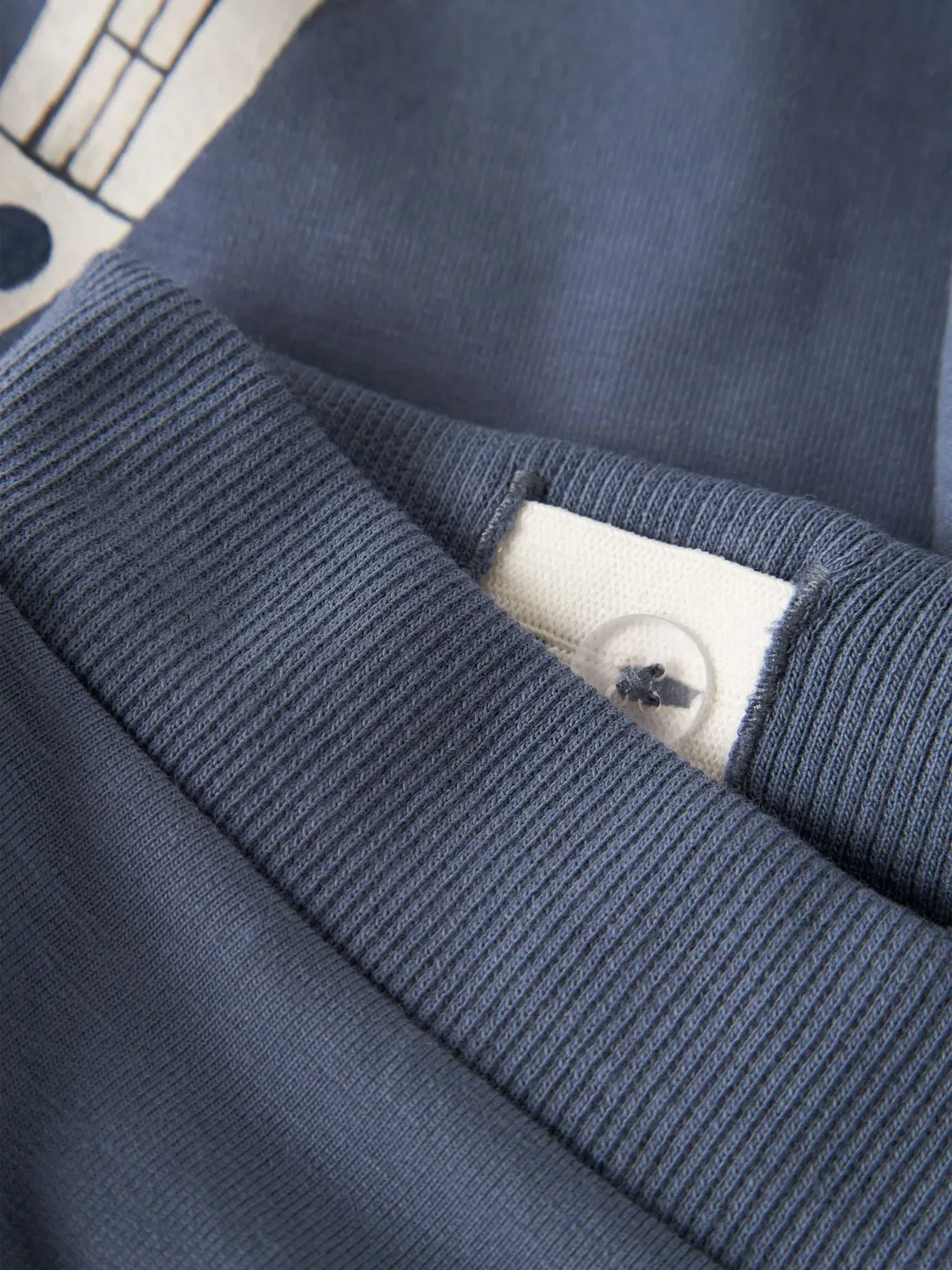 Спортивные штаны из футера, джоггеры Name it, vintage indigo — фото 4