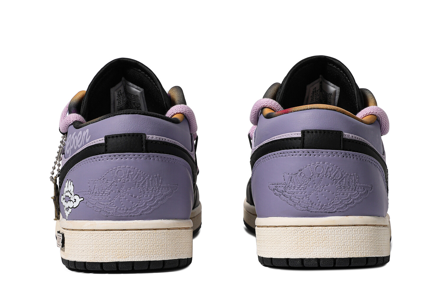 

Jordan Air Jordan 1 винтажные баскетбольные кроссовки мужские, Purple
