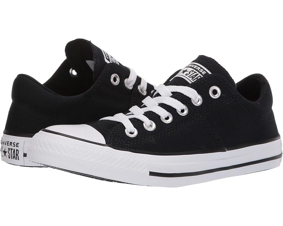 Кроссовки Converse Chuck Taylor All Star Madison Low Top Sneaker, цвет Black/Natural Ivory/White