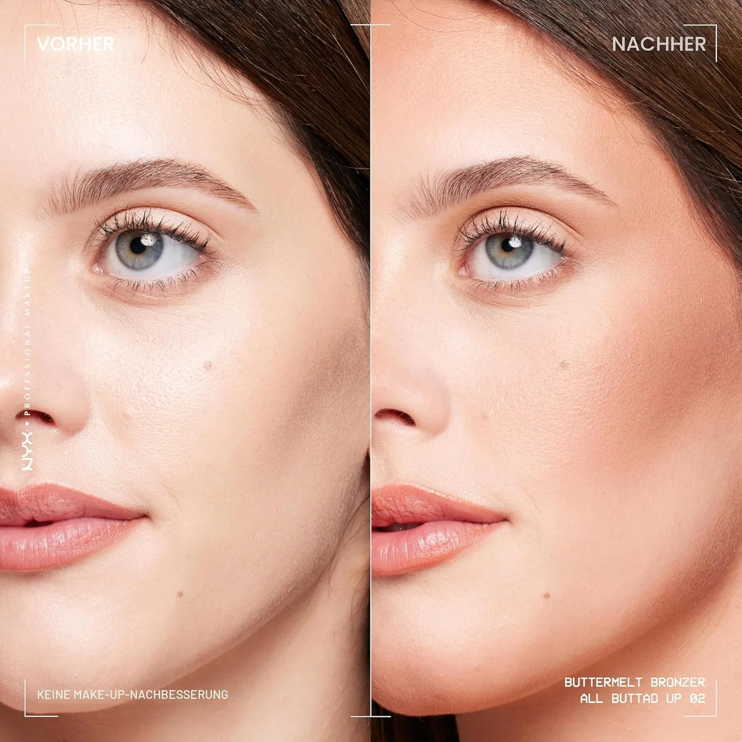 Бронзер для лица и тела «Buttermelt Bronze» от NYX Professional Make-Up Nyx Professional Makeup, 02 All Butta'D Up — фото 3