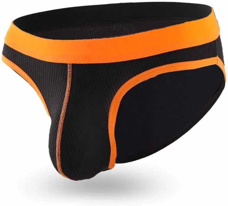 Трусы боксеры стрейч G-string, черный