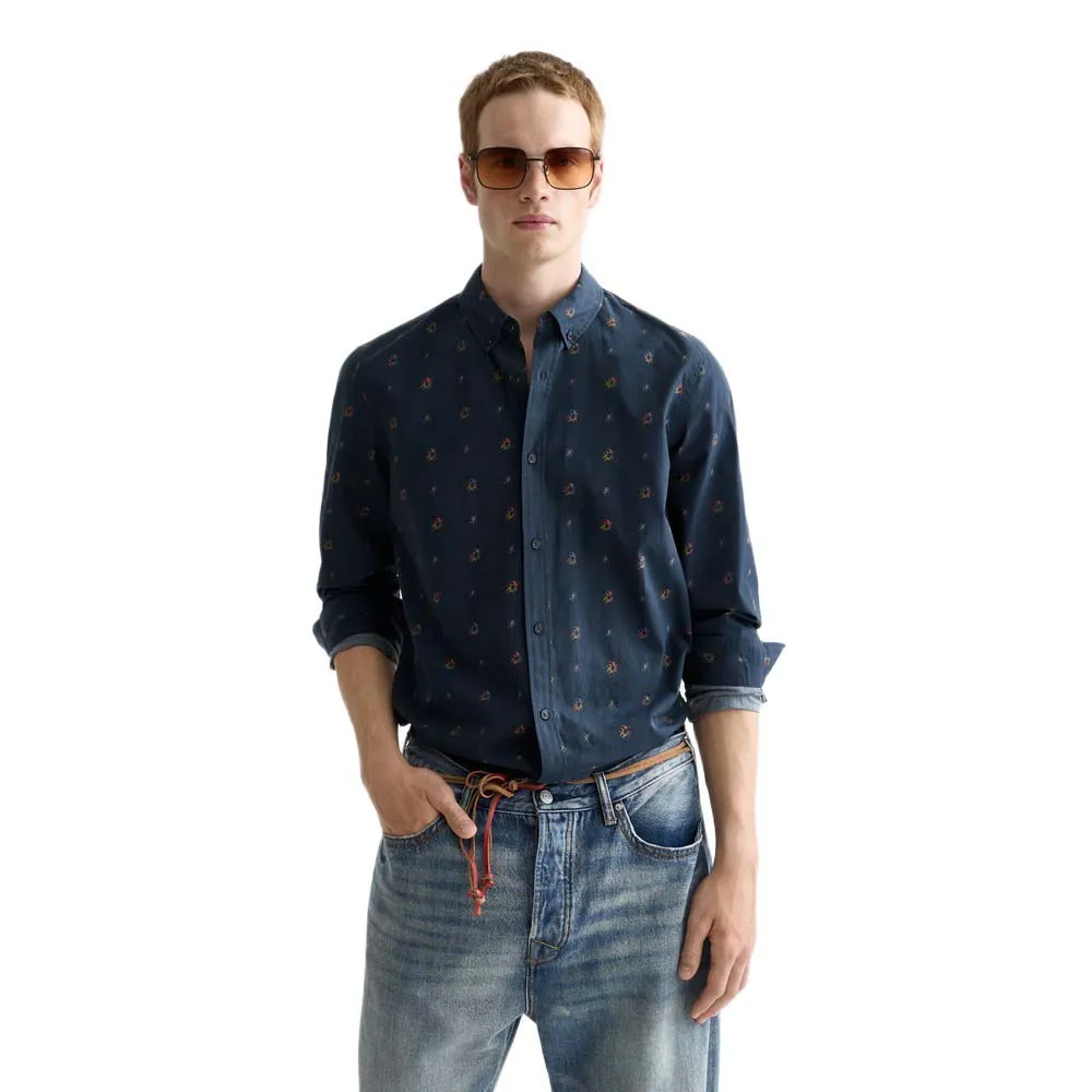 

Рубашка с длинным рукавом Scotch & Soda 182211, синий