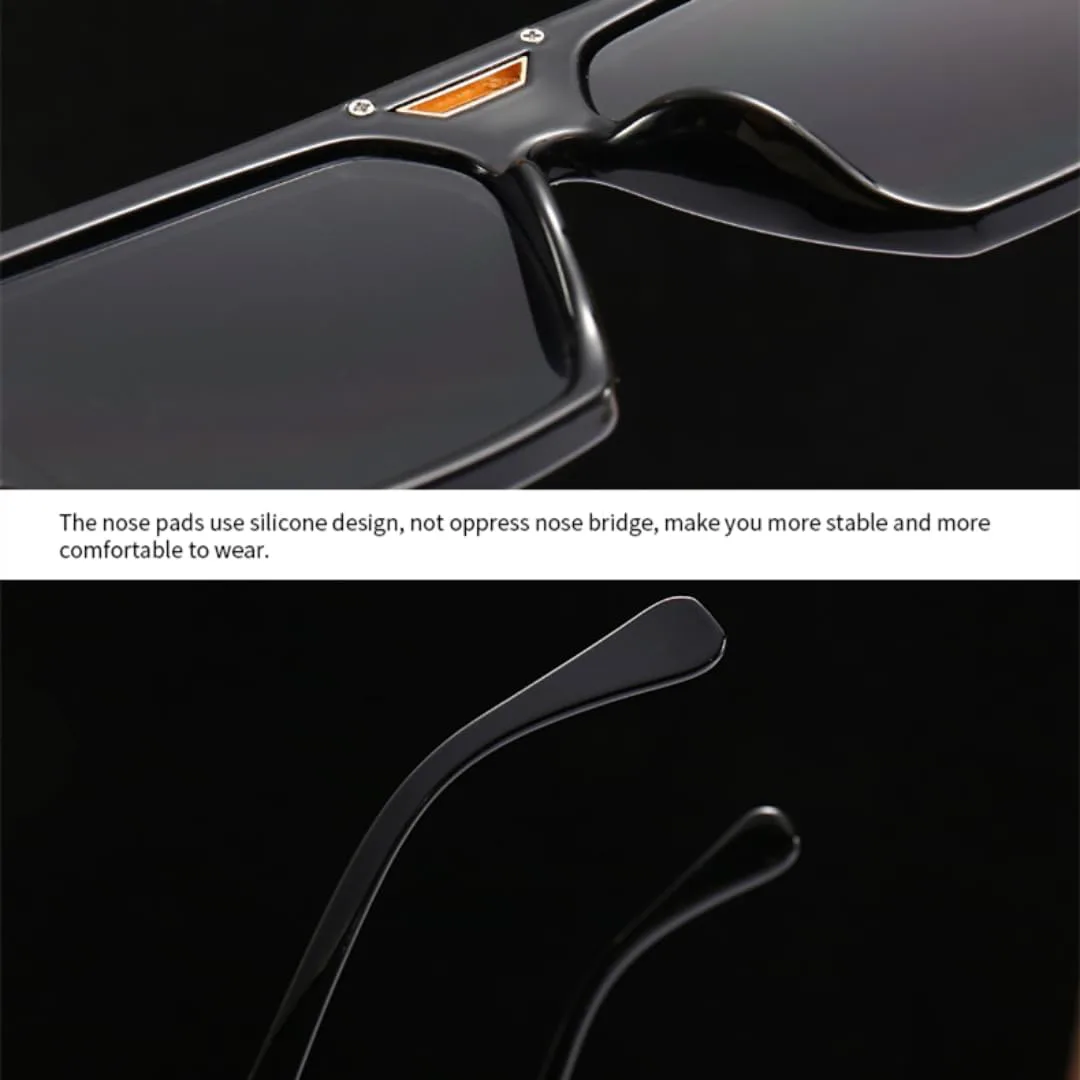 

Солнцезащитные очки с защитой UV400 | Большая оправа, градиентные линзы | Для женщин и мужчин, для занятий спортом на открытом воздухе и вождения DSVIGF, Blue