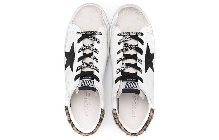 Кроссовки детские Golden Goose Super-Star, белый / черный — фото 3