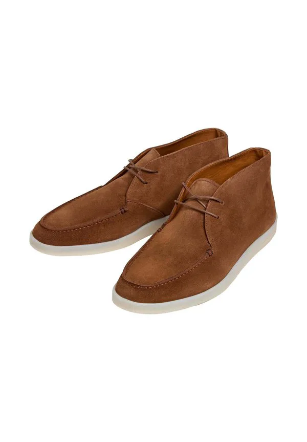 Ботинки-Чукка на шнуровке martins Hackett London, Tan/Brown — фото 2