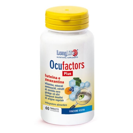 

OcuFactors Plus LongLife 60 таблеток в оболочке Longlife Srl