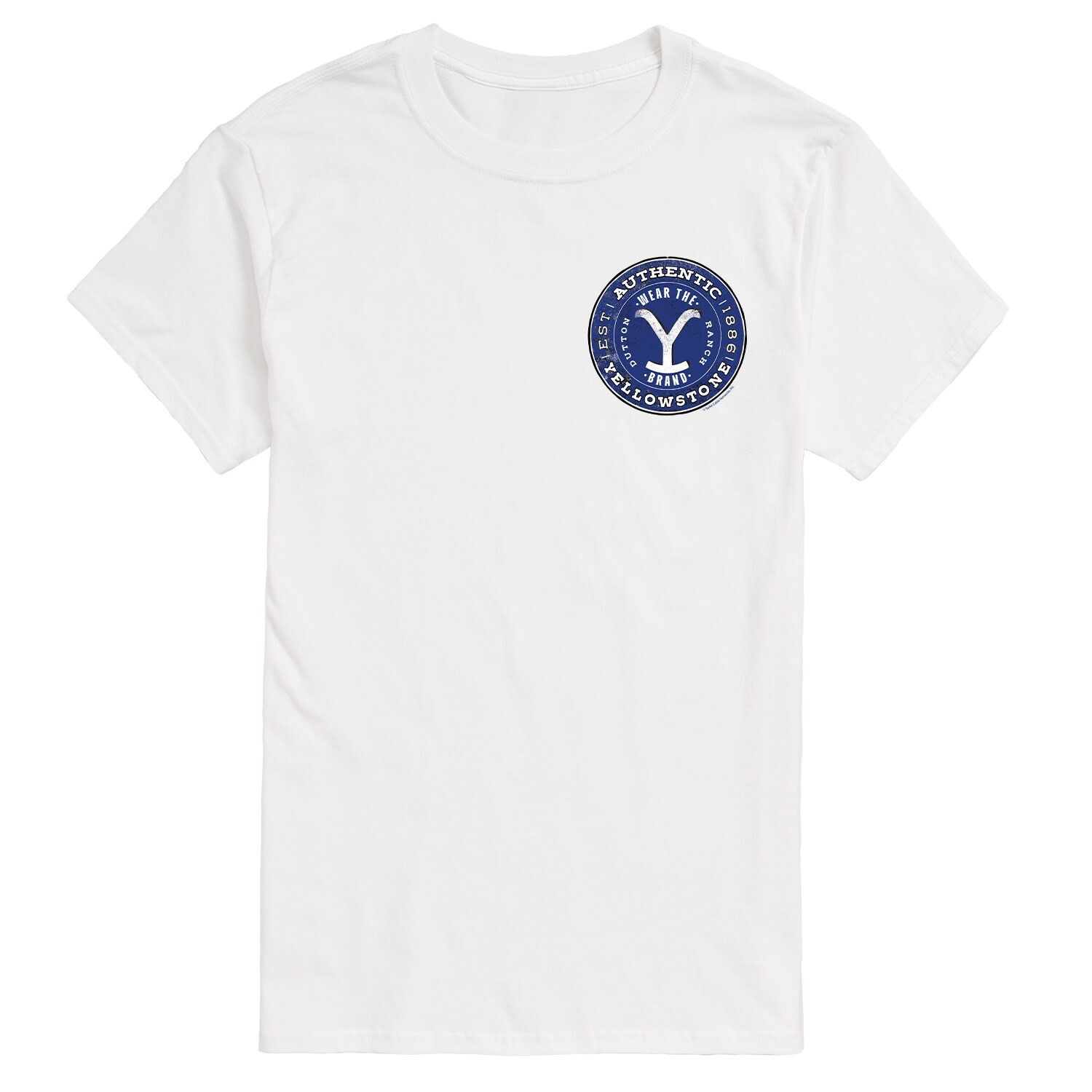 

Футболка Big & Tall Yellowstone Wear The Brand Licensed Character, белый