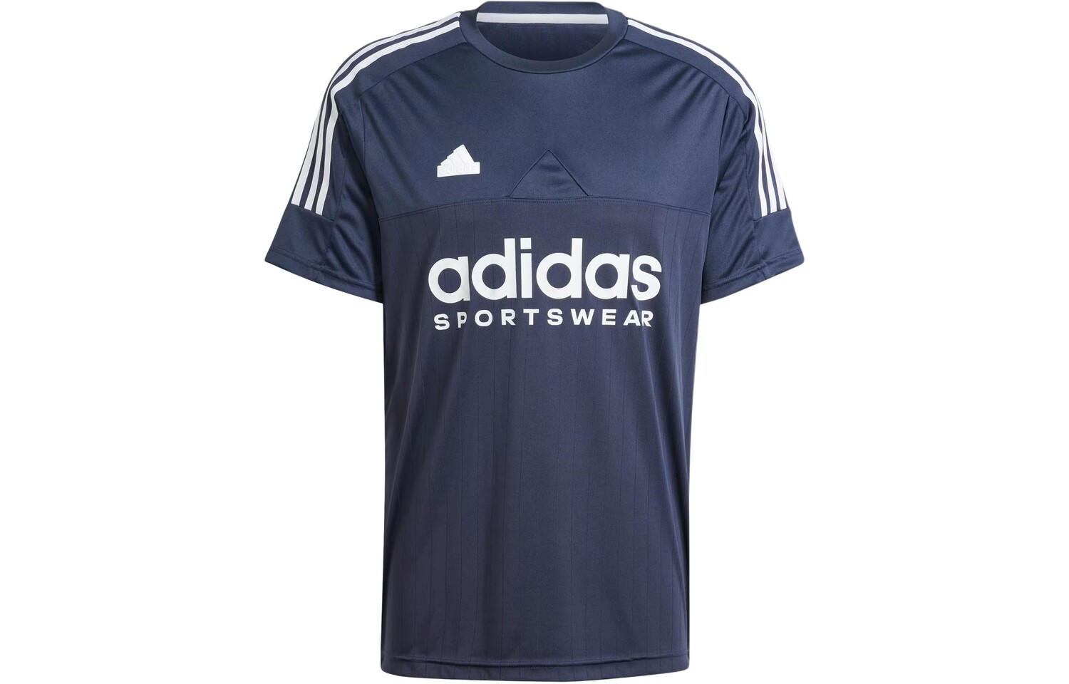 

Футболка мужская темно-синяя Adidas, темно-синий