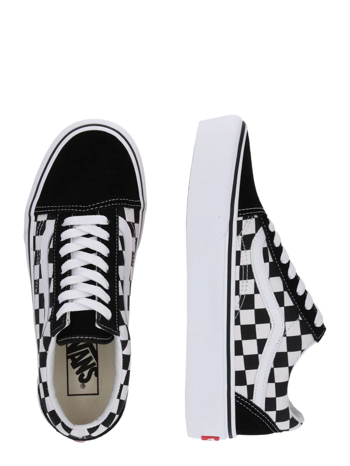 Кроссовки 'Old Skool' Vans, Black — фото 2