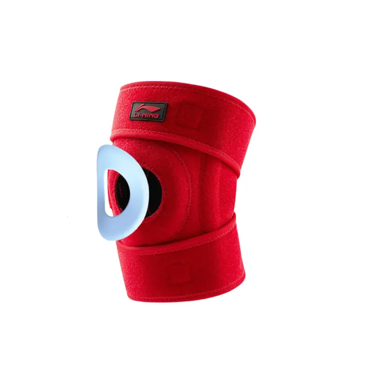 

LQAN917 Защитные наколенники Unisex Silicone для бега, футбола и баскетбола LINING, красный