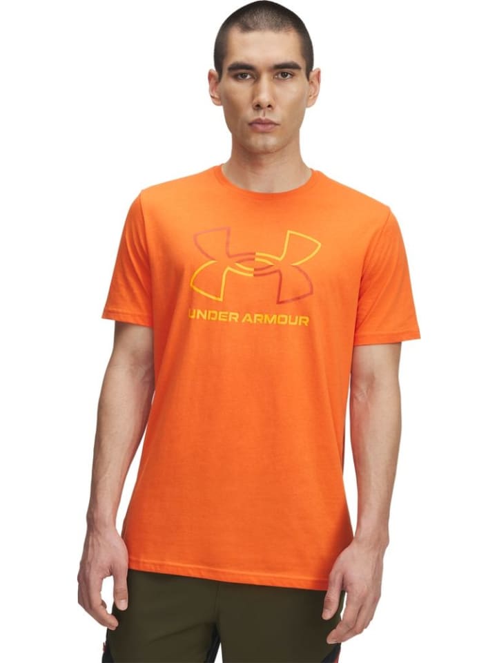 

Спортивная футболка Gl Foundation Update T-Shirt оранжевого цвета Under Armour